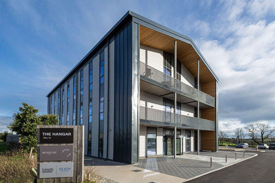 The Hangar Aerohub Entrance