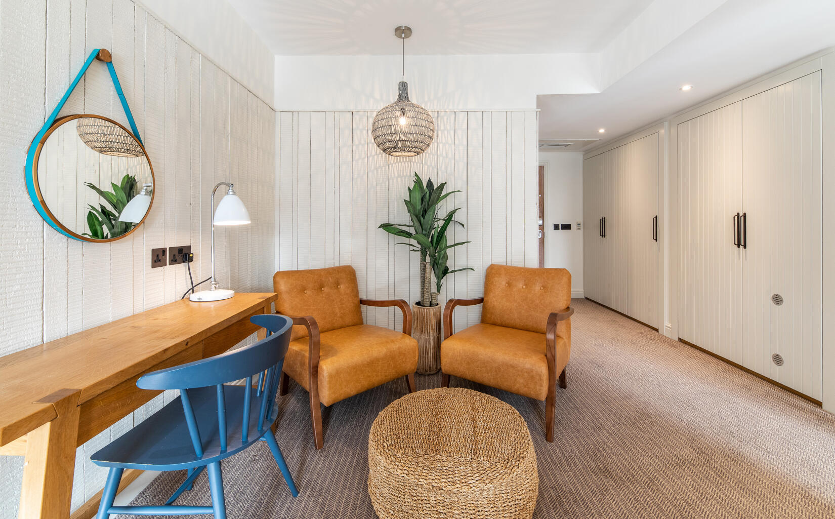 Space to relax in a family suite bedroom