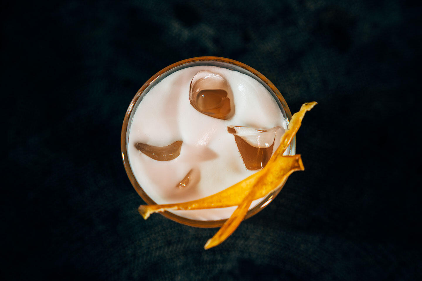 Apple And Rhubarb Sour Mocktail