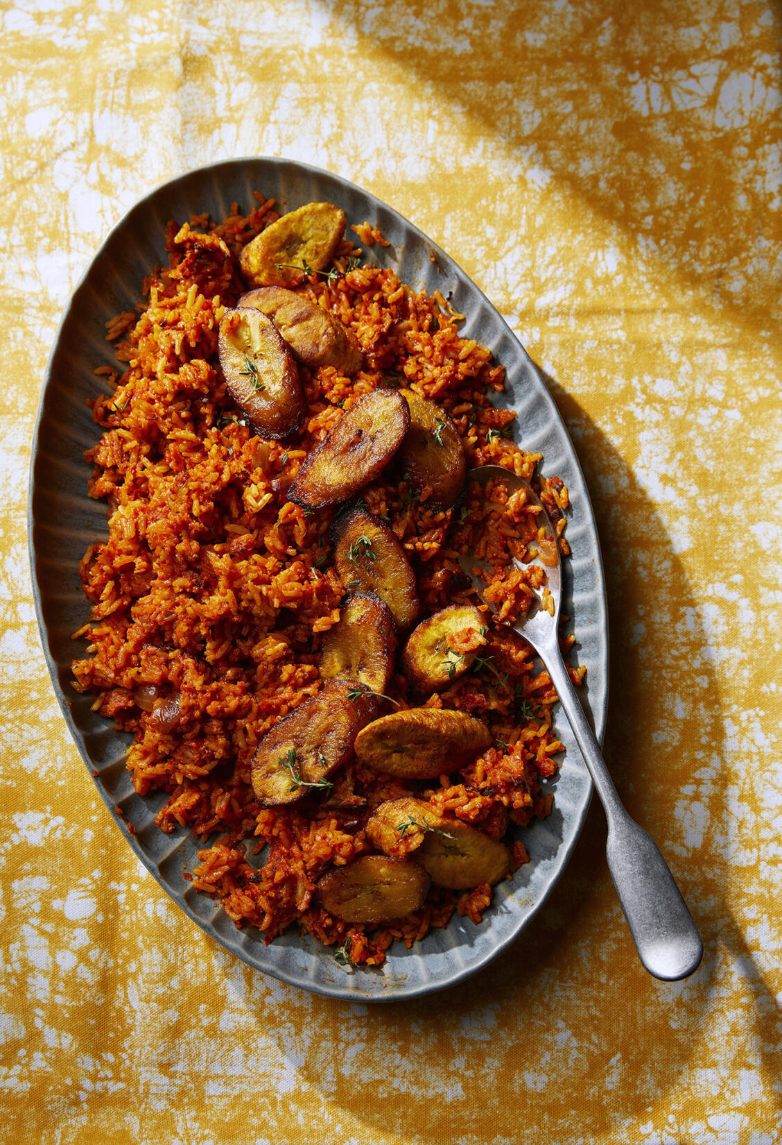 Smoky Jollof dish