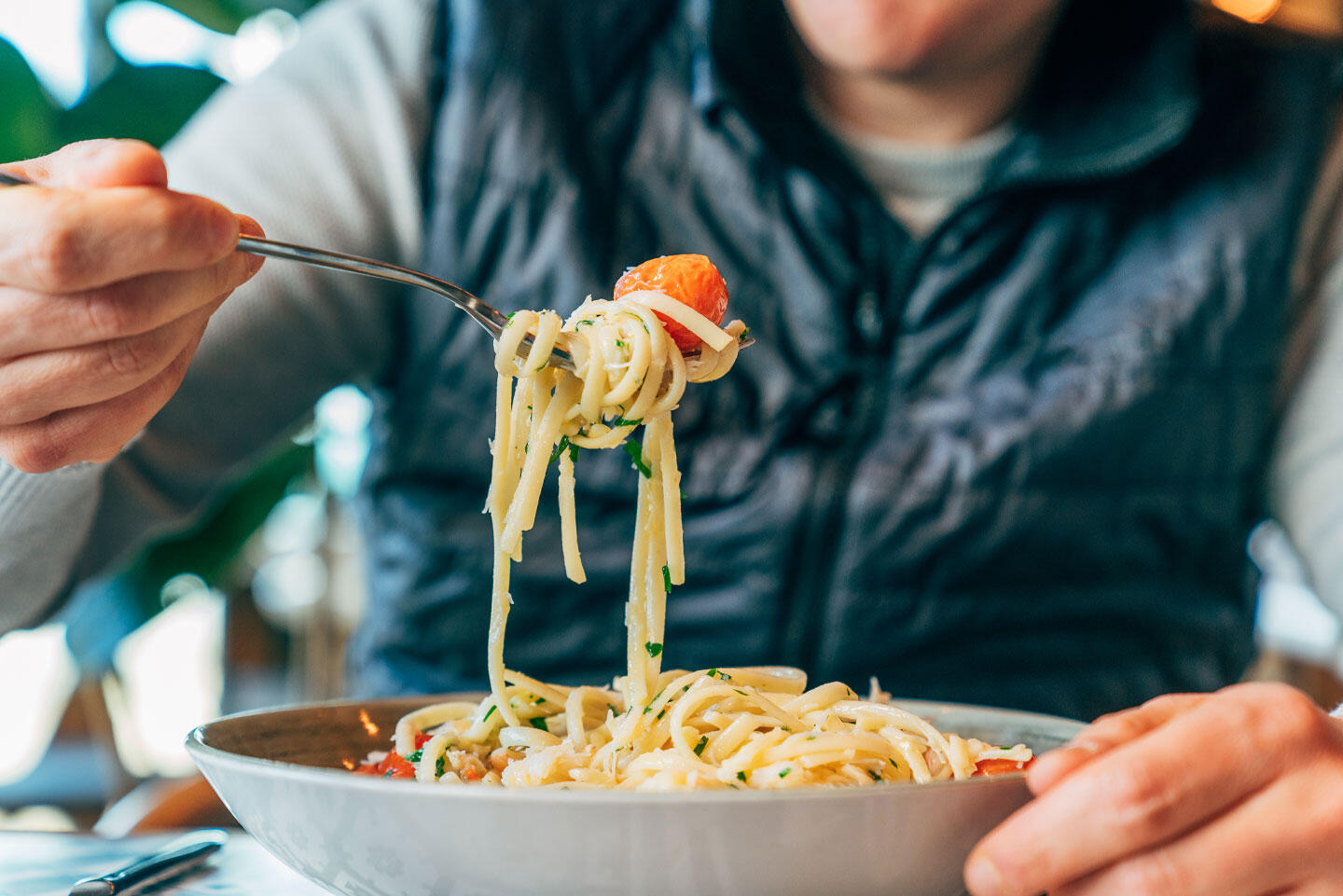 The Beach Hut Crab Linguine Recipe