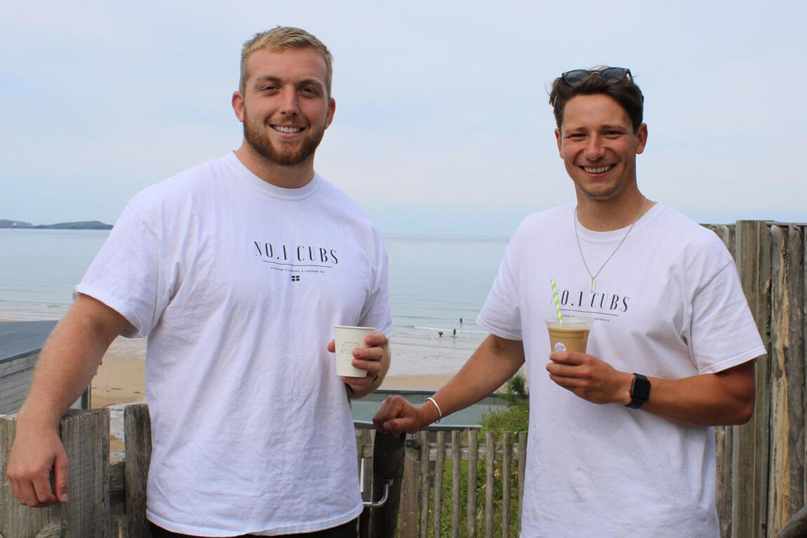 Matt and Billy from No.1 Cubs at Watergate Bay