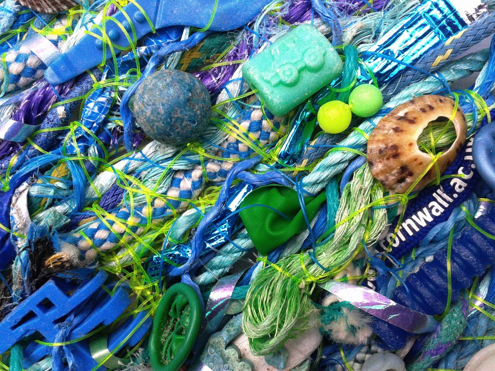 Jo Atherton Flotsam Artist Cornish Blue