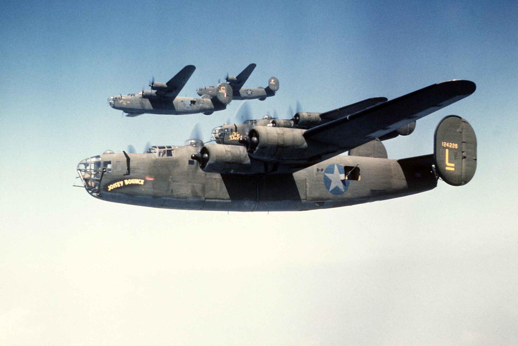 Liberator crash at Watergate Bay 1943