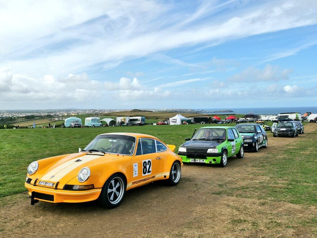 Watergate Bay Sprint Motorsport Event Cars