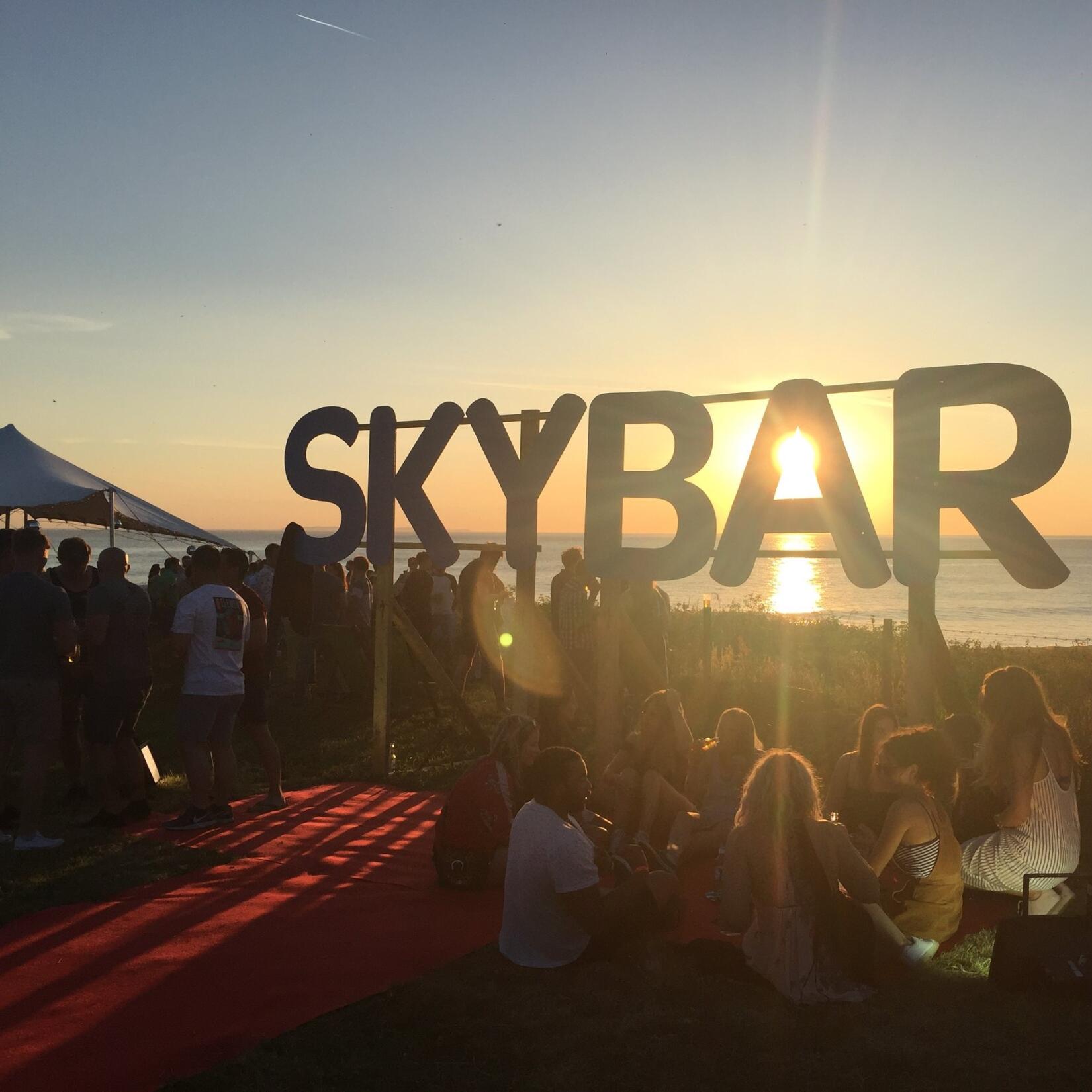 Skybar events at Watergate Bay