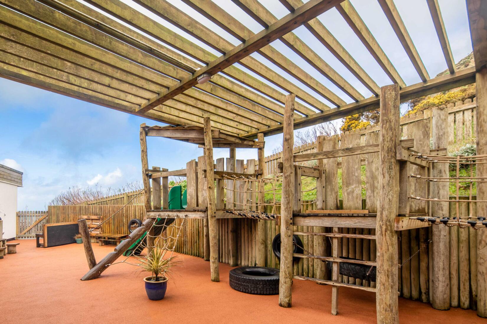 Outdoor play area