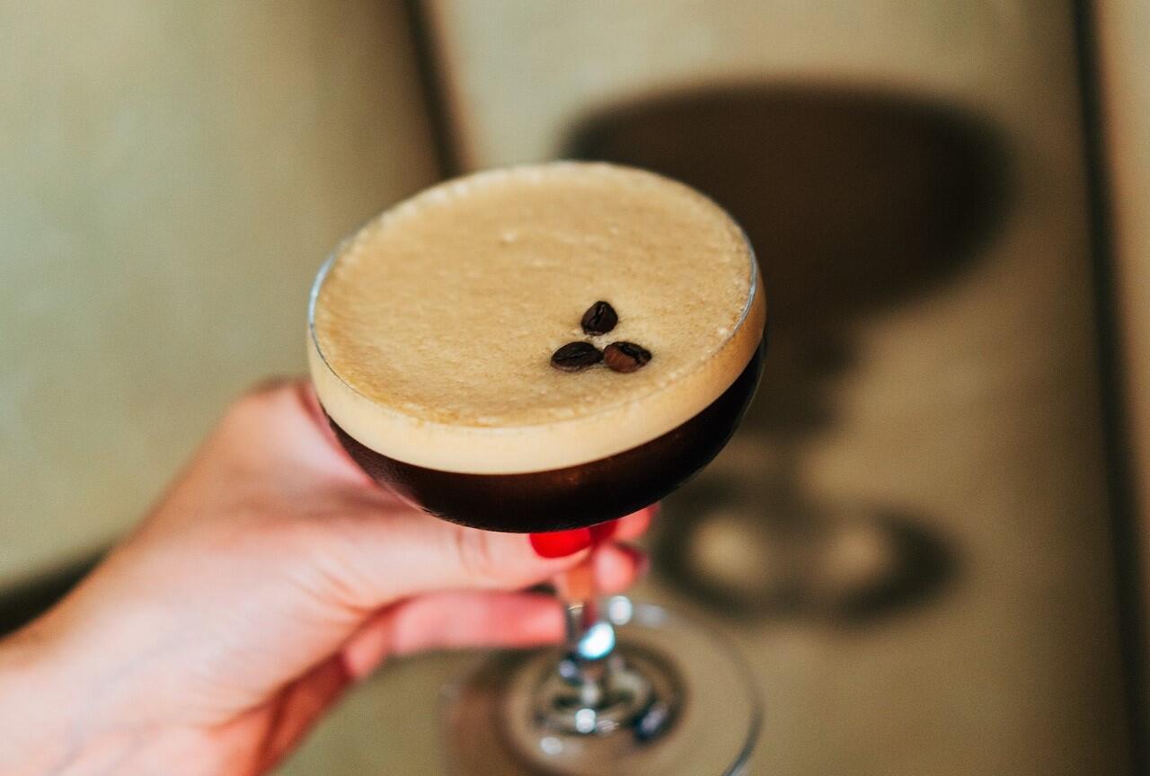 Remy's Espresso Martini as part of 12 drinks of christmas at Watergate Bay