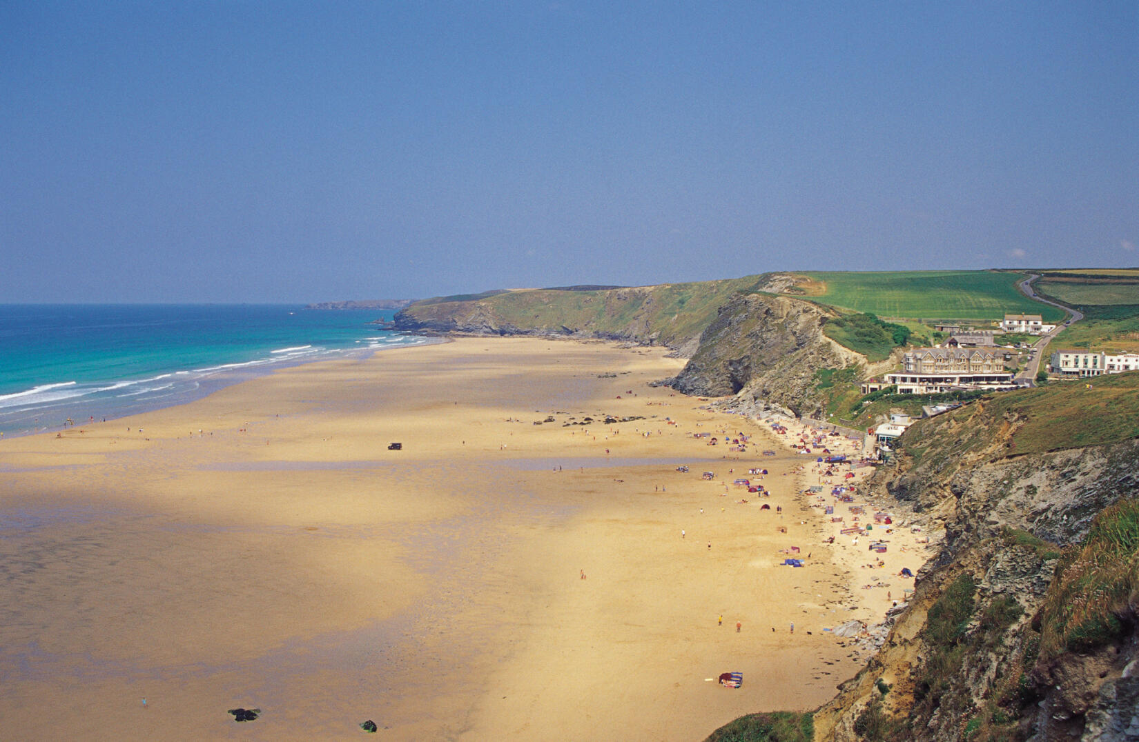 Watergate Bay beach