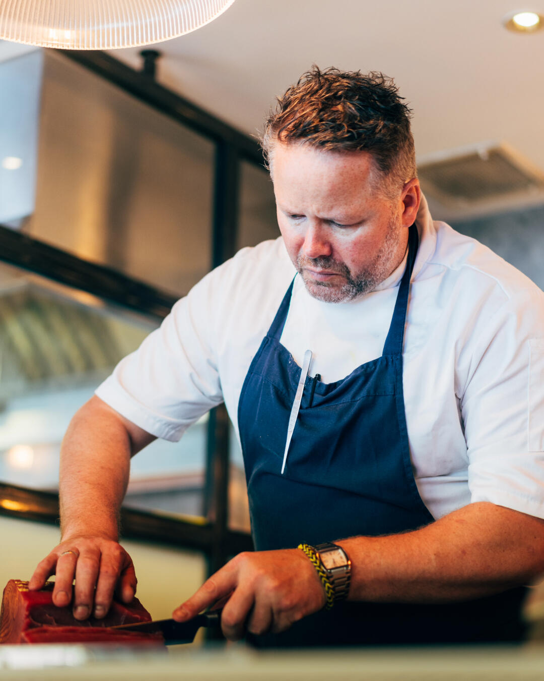 chris eden prepping tuna