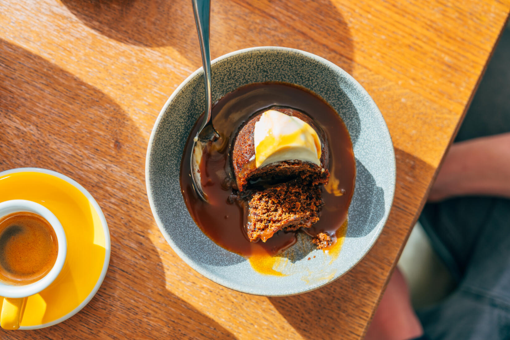 Sticky toffee pudding