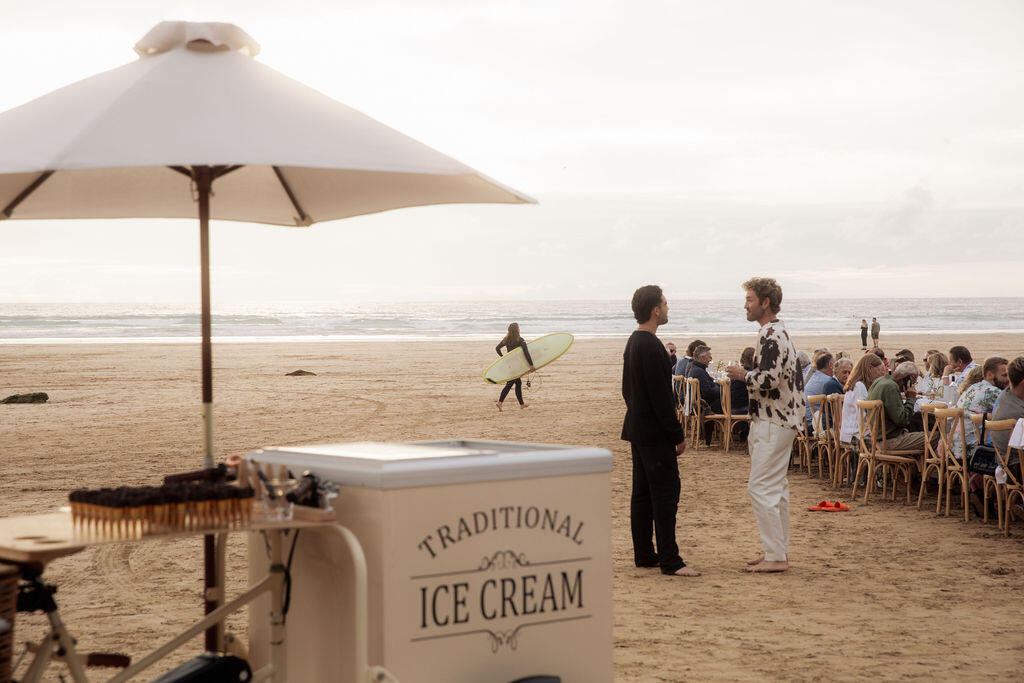 Sunset supper club ice cream bike