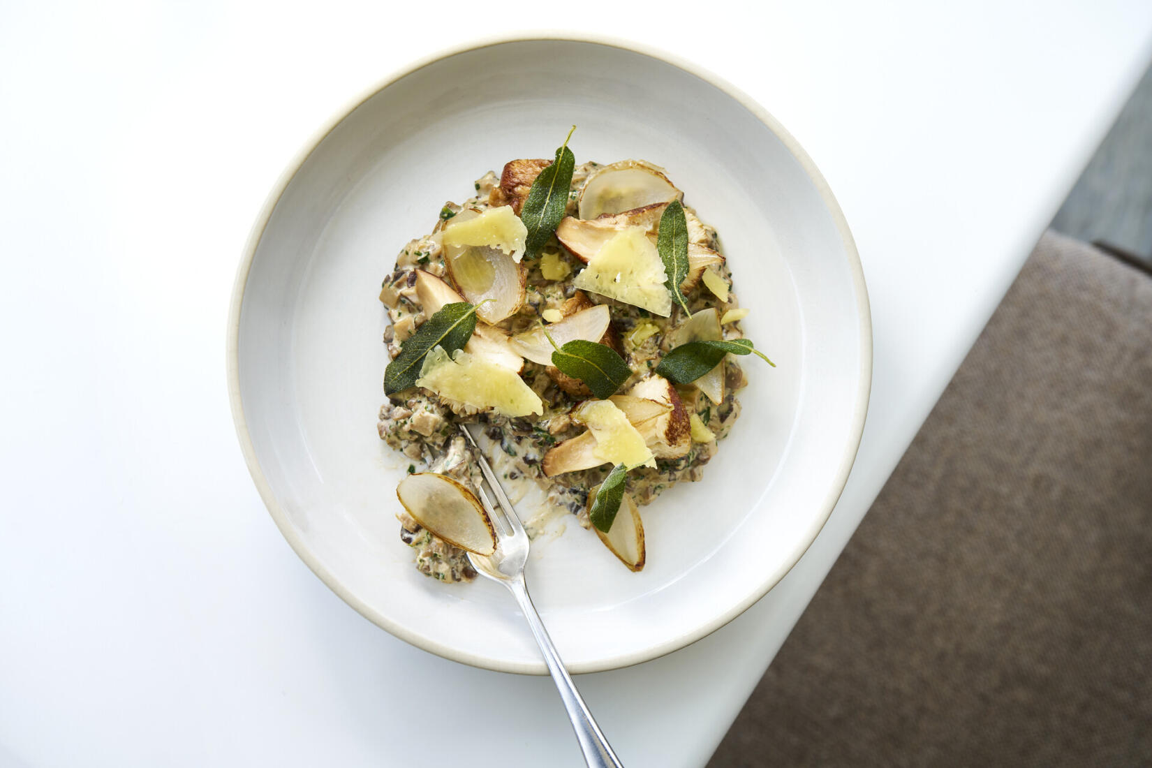 Mushroom risotto
